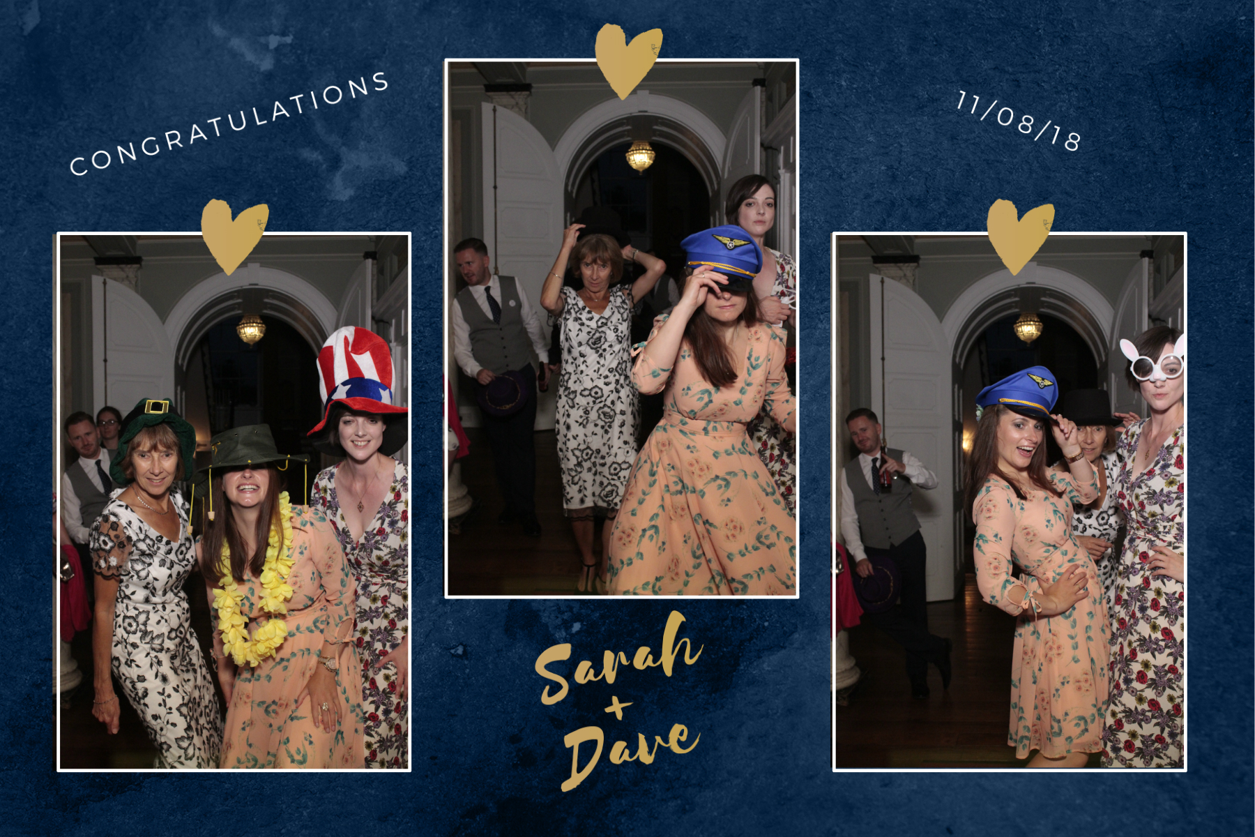 Sarah & Dave's Wedding | View more photos from the event at gallery.myphotoboothexperience.co.uk/u/MyPhotoBoothExperienceLtd/Sarah-Daves-Wedding